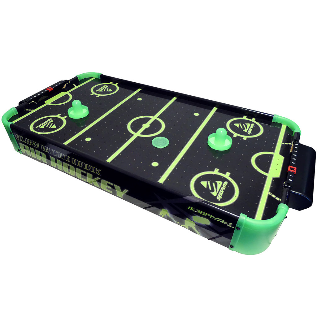 SPORTME Airhockey spel Glow in the Dark