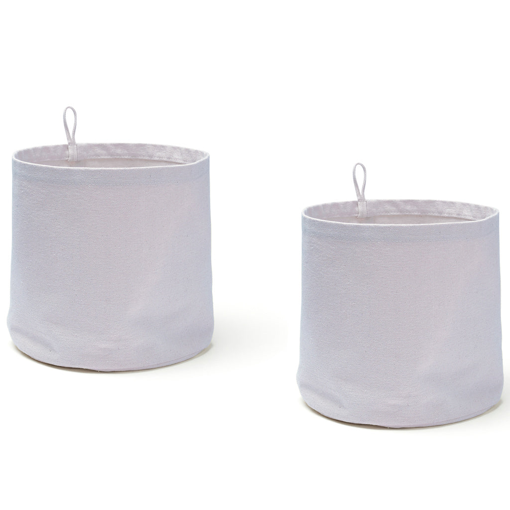 KIDS CONCEPT Förvaring textil cylinder 2-pack lila