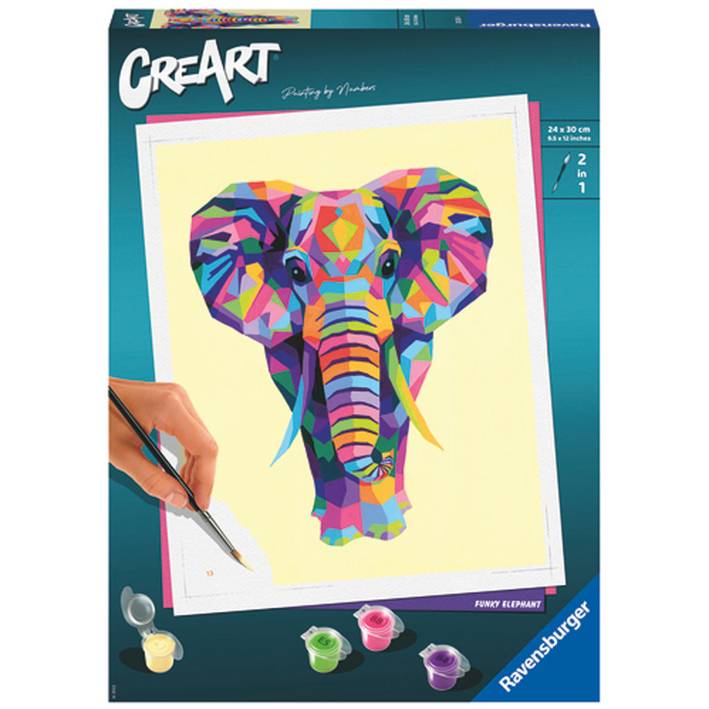 RAVENSBURGER CreArt Funky Elephant