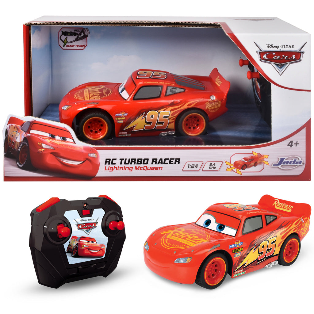 DISNEY RC Cars 3 Lightning McQueen Turbo Racer