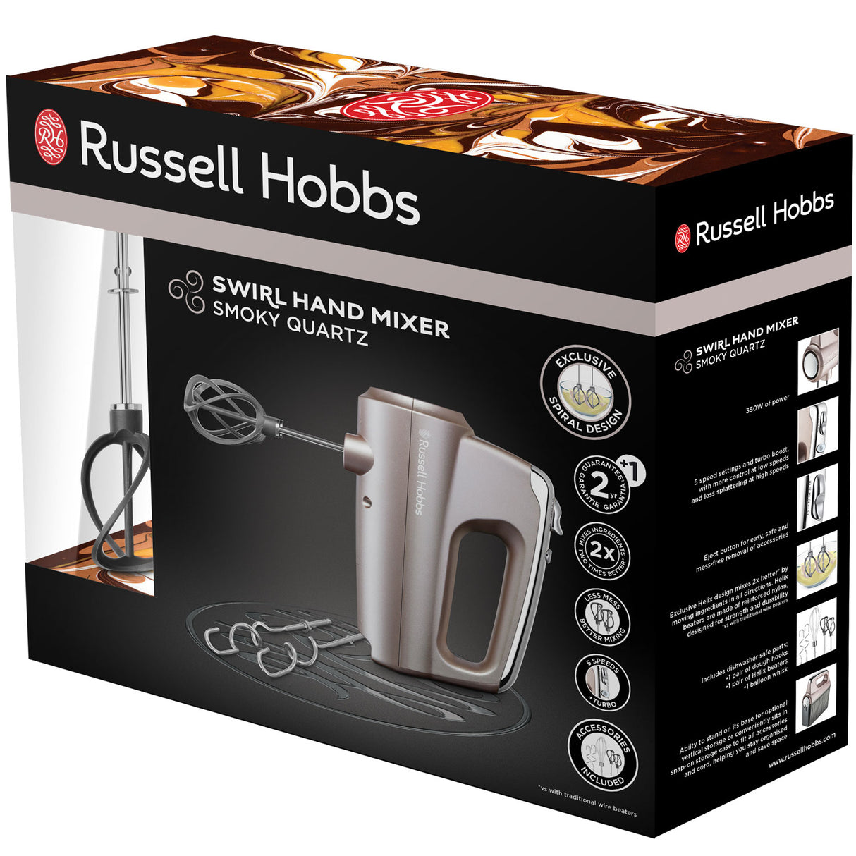 Russell Hobbs Elvisp Swirl Smoky Quartz