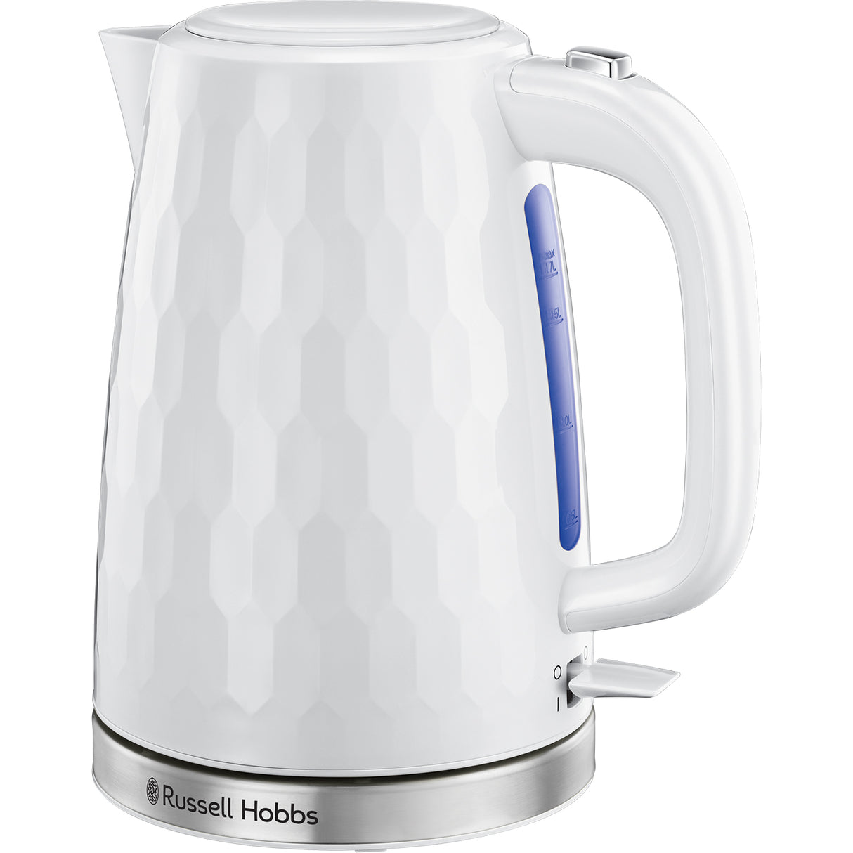 Russell Hobbs Vattenkokare 2605070 Honeycomb Kettle White