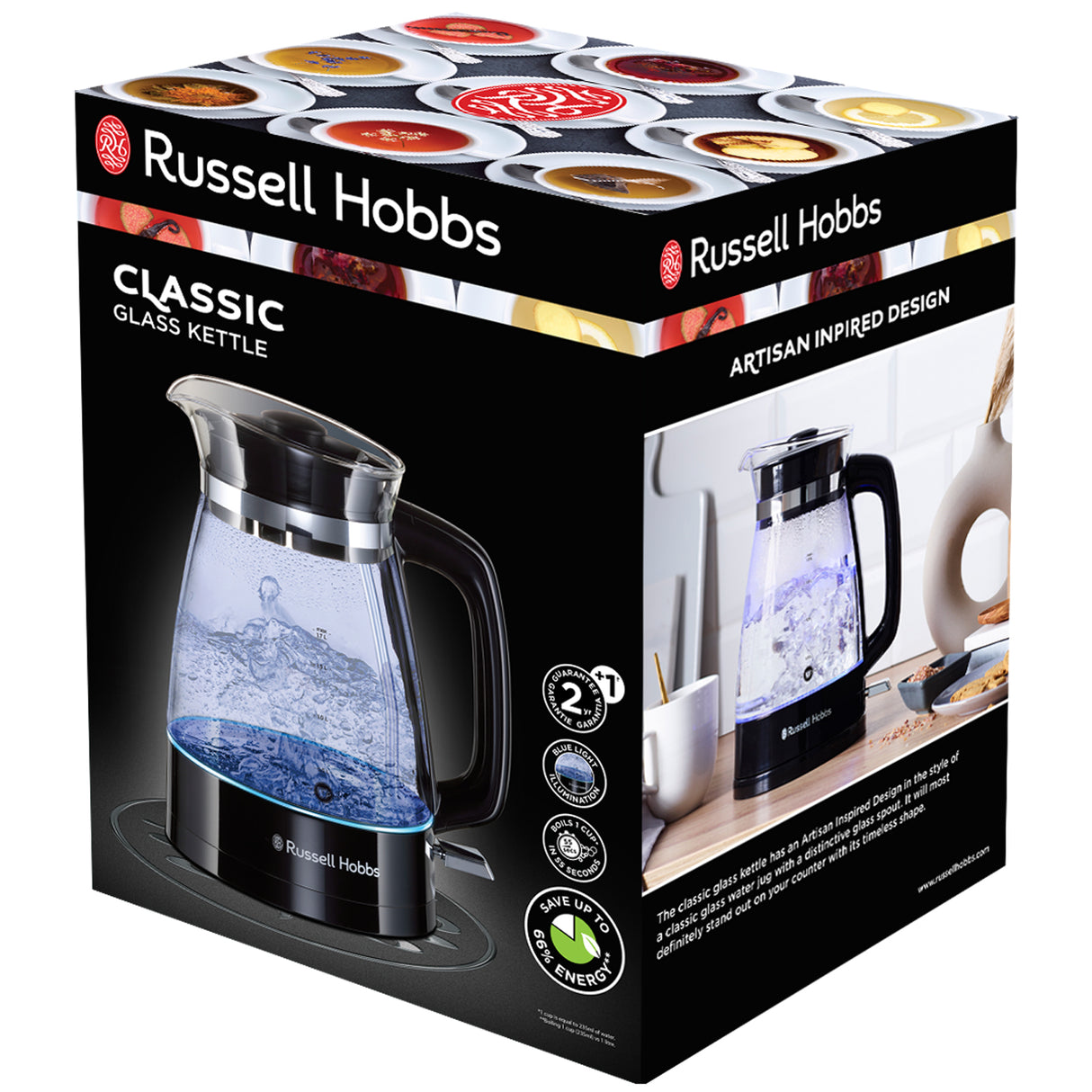 Russell Hobbs Vattenkokare 26080-70 Hourglass Kettle