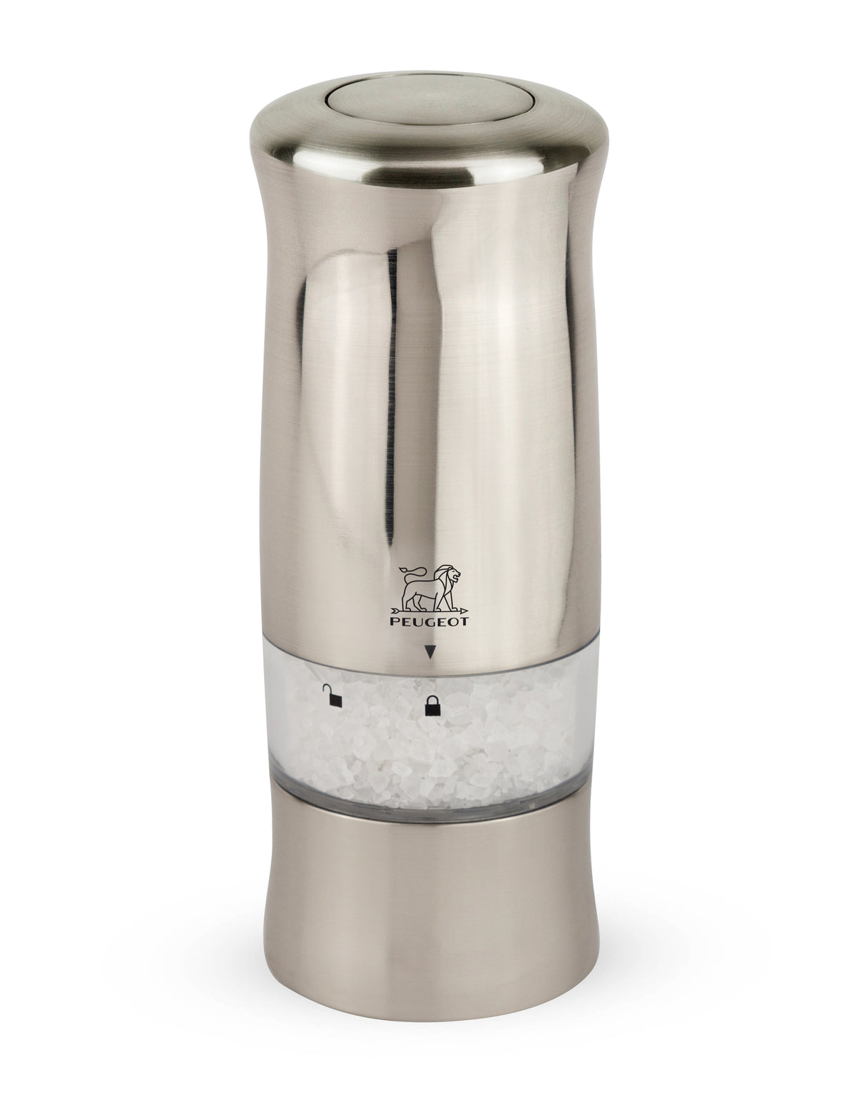 Peugeot Zeli Salt Mill Inox Look & Feel 14 cm