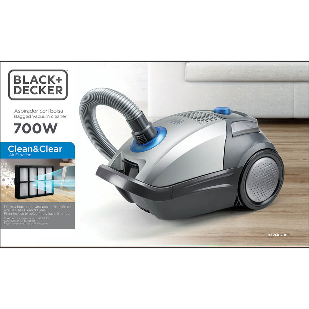 BLACK+DECKER Dammsugare 700W