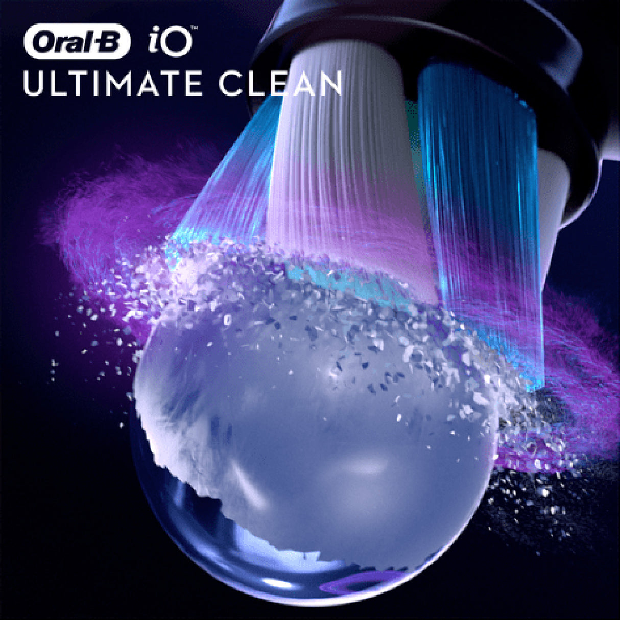 Oral B Borsthuvud iO Ultimate Clean Black 2st