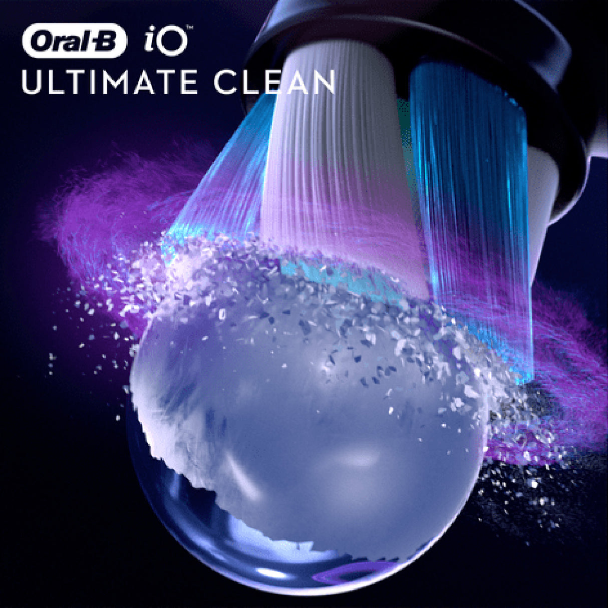 Oral B Borsthuvud iO Ultimate Clean Black 4st