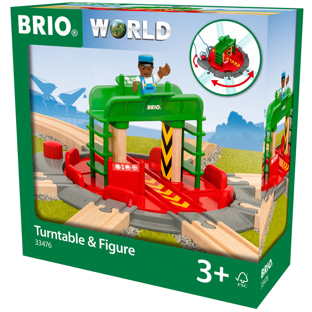 BRIO 33476 Vändskiva Och Figur