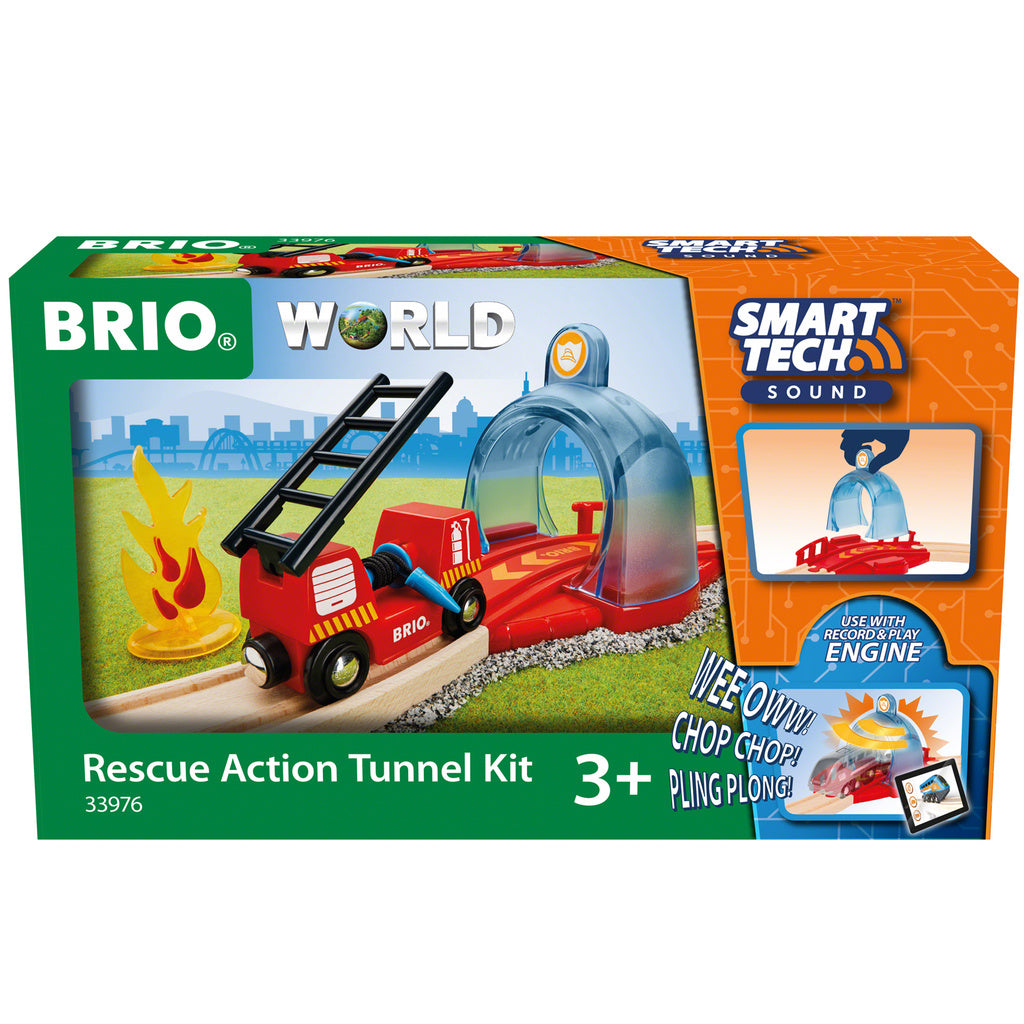 BRIO 33976 Rescue Action Tunnel Kit Smart Tech So.