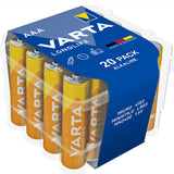 Varta Longlife AAA / LR03 Batteri 20-pack