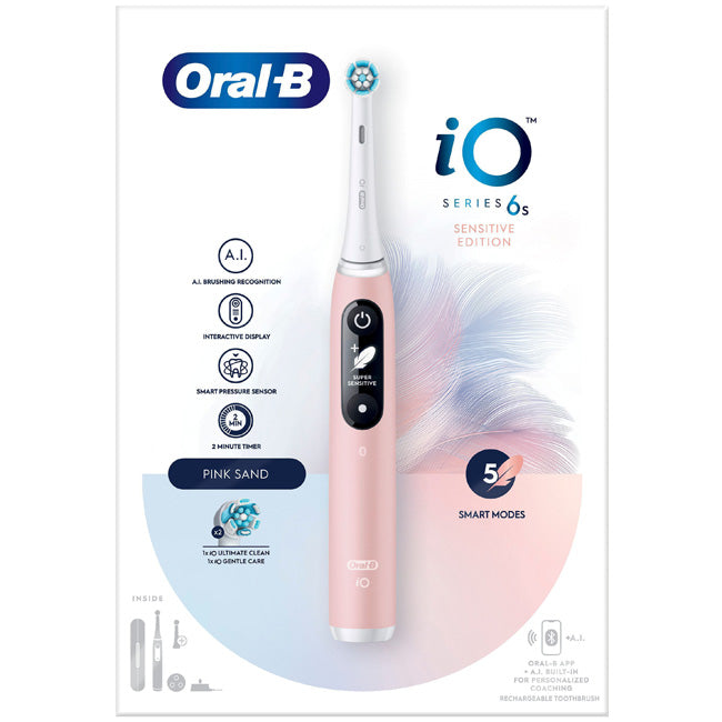 Oral B Eltandborste iO6 Series M6 Pink