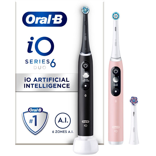 Oral B Eltandborste iO6 Series M6 Black/Light Rose