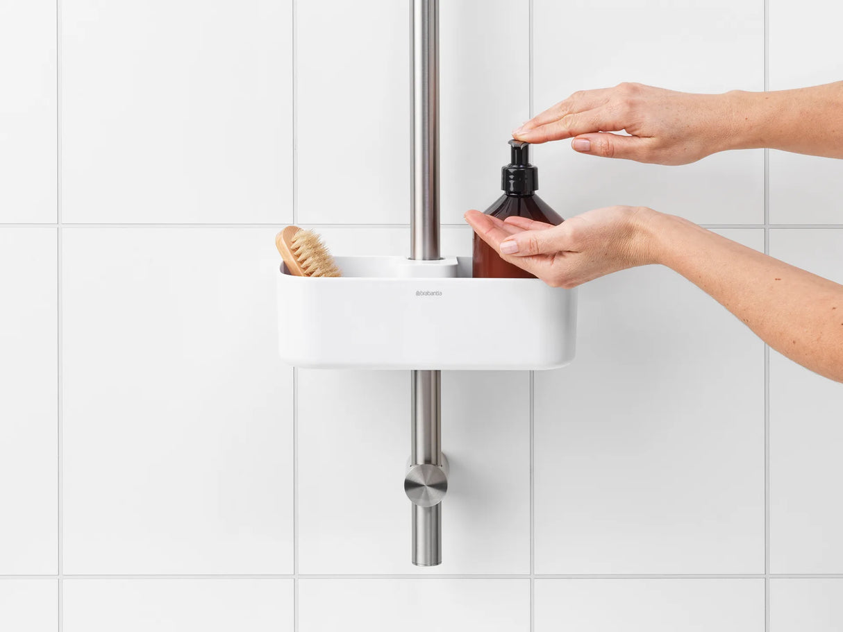 Brabantia ReNew Shower Caddy - Vit