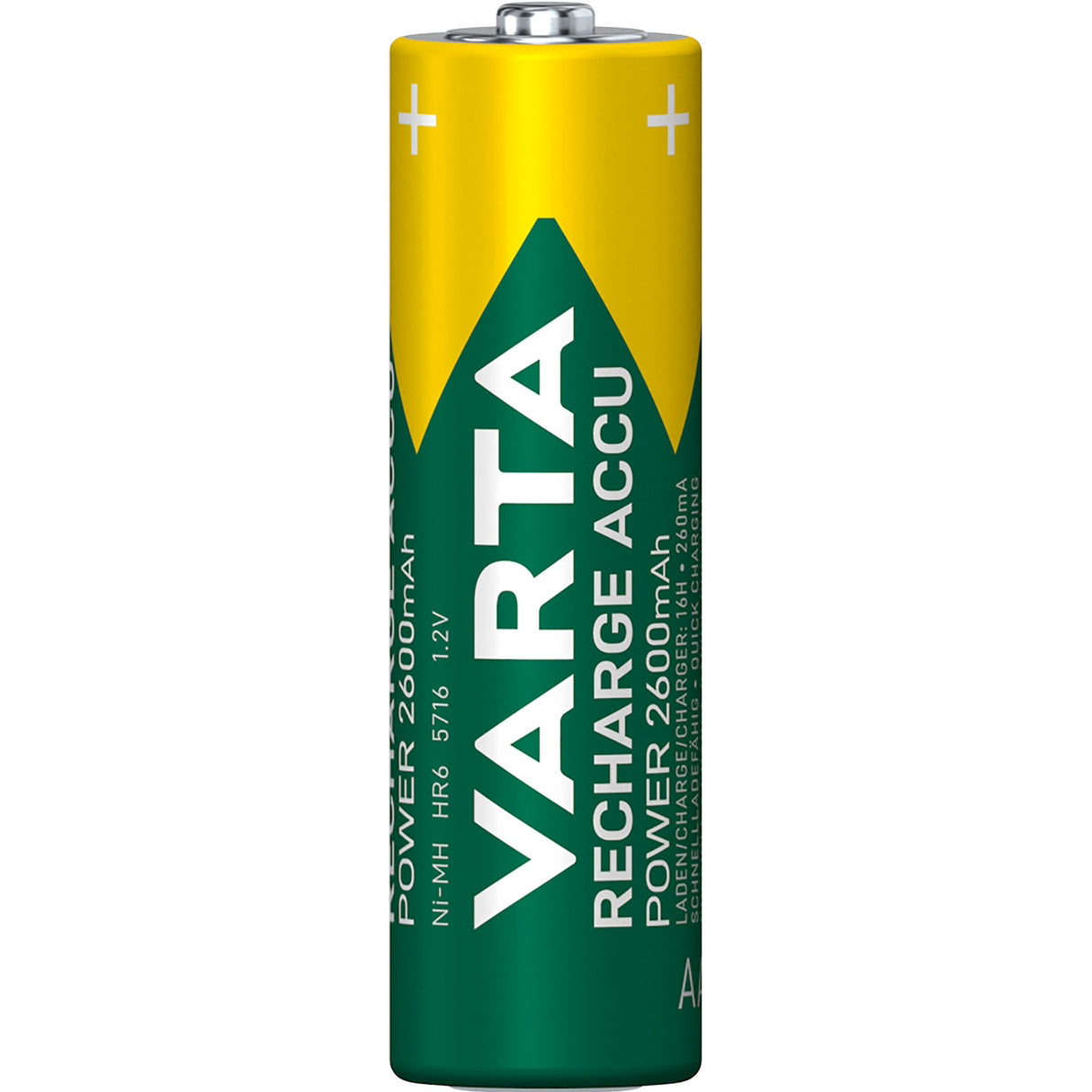 Varta Laddningsbart batteri AA 2600 mAh 4-pack