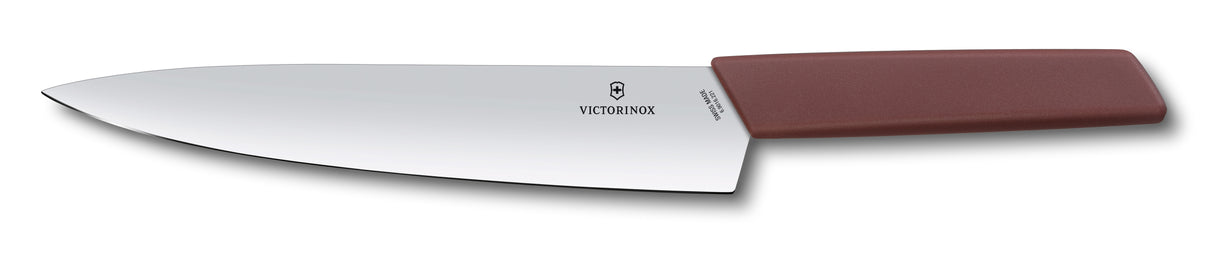 Victorinox Carving Knife, 22 cm, grape-red