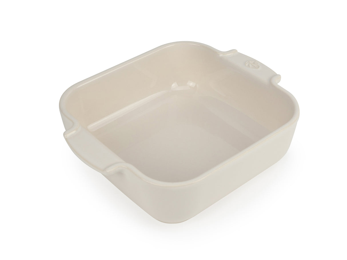 Peugeot Appolia Ceramic Square Bakers Ecru 21 cm