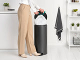 Brabantia Pedalhink 30 L, Matt Black