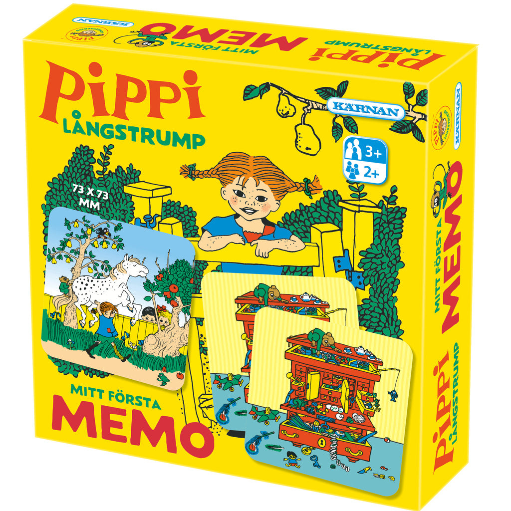 KÄRNAN Mitt första memo Pippi Långstrump