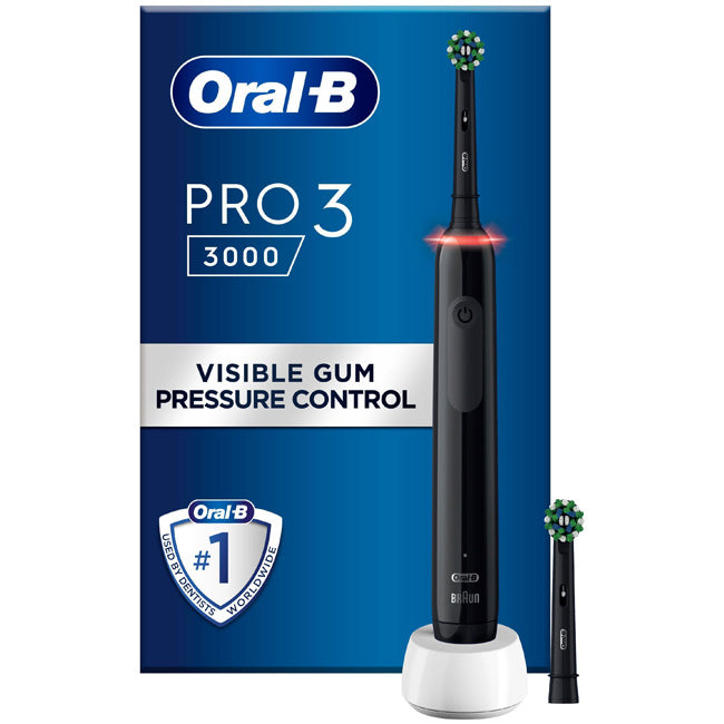 Oral B Eltandborste Pro 3 3000 CA Black Edition