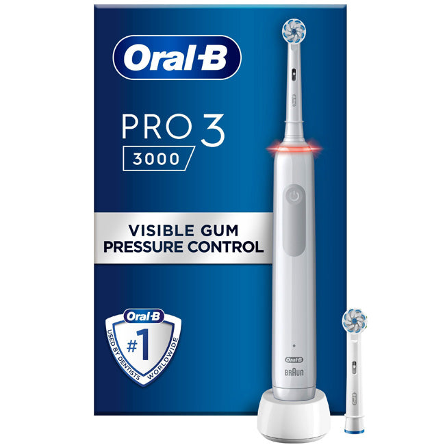 Oral B Eltandborste Pro3 3000 White Sensi