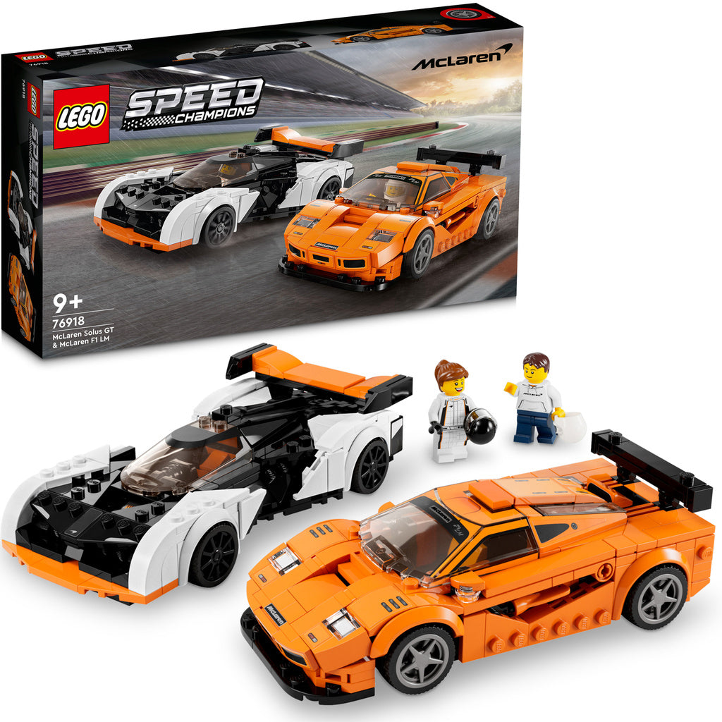 LEGO McLaren Solus GT & McLaren F1 LM 76918