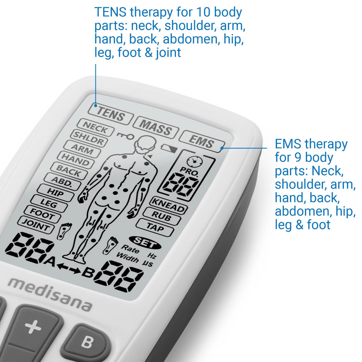 Medisana Muskelstimulering 3-i-1 TT 200