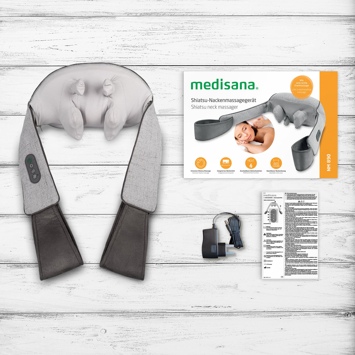 Medisana Nackmassage Nacke/Axlar/Rygg Shiatsu NM890