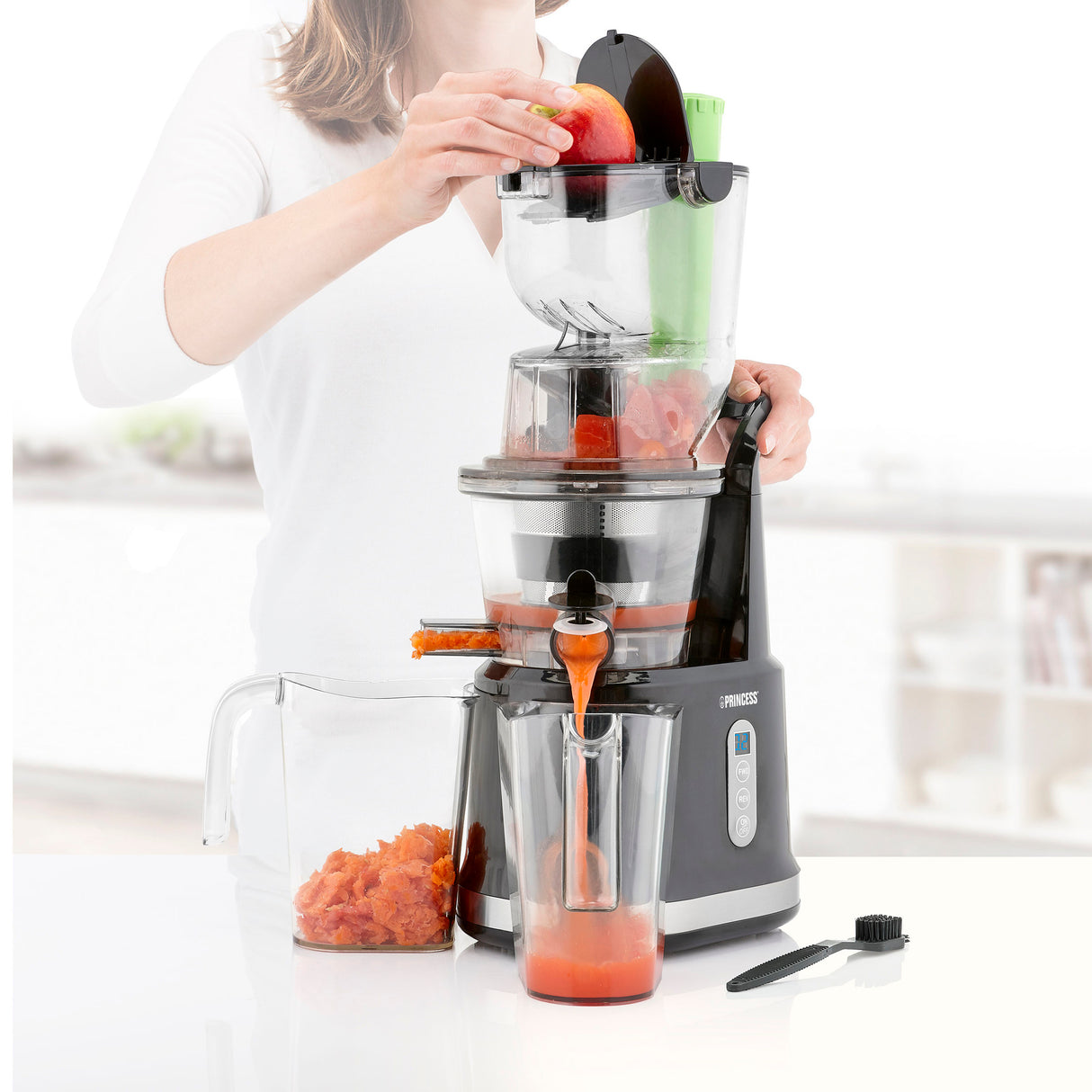 Princess Slow Juicer 200W XXL Matarhål