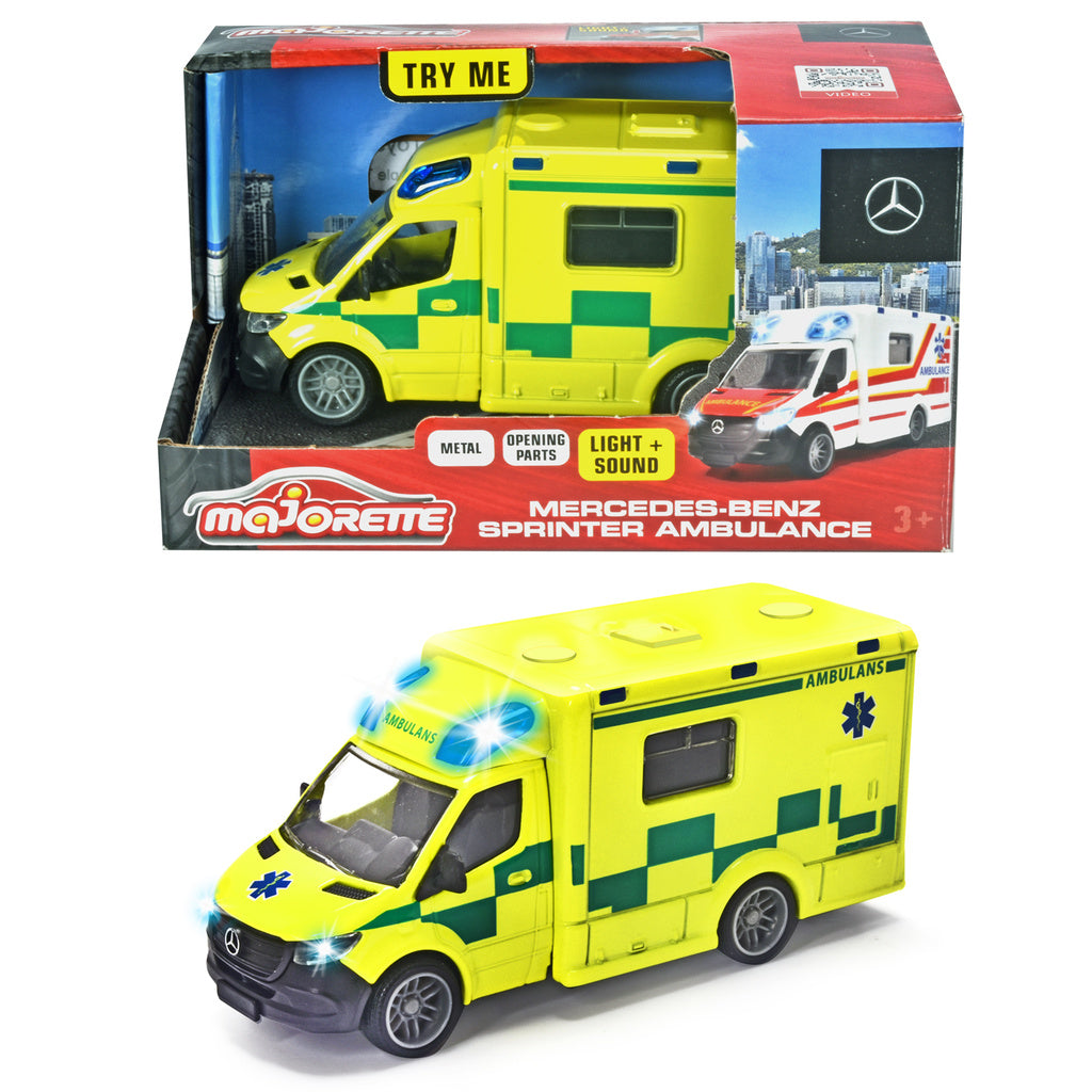 MAJORETTE Mercedes-Benz Sprinter Svensk Ambulans