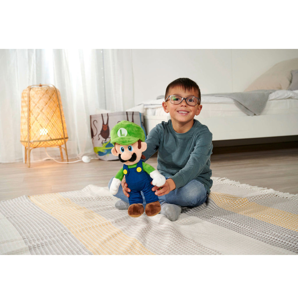 SIMBA TOYS Super Mario, Luigi Gosedjur (30cm)