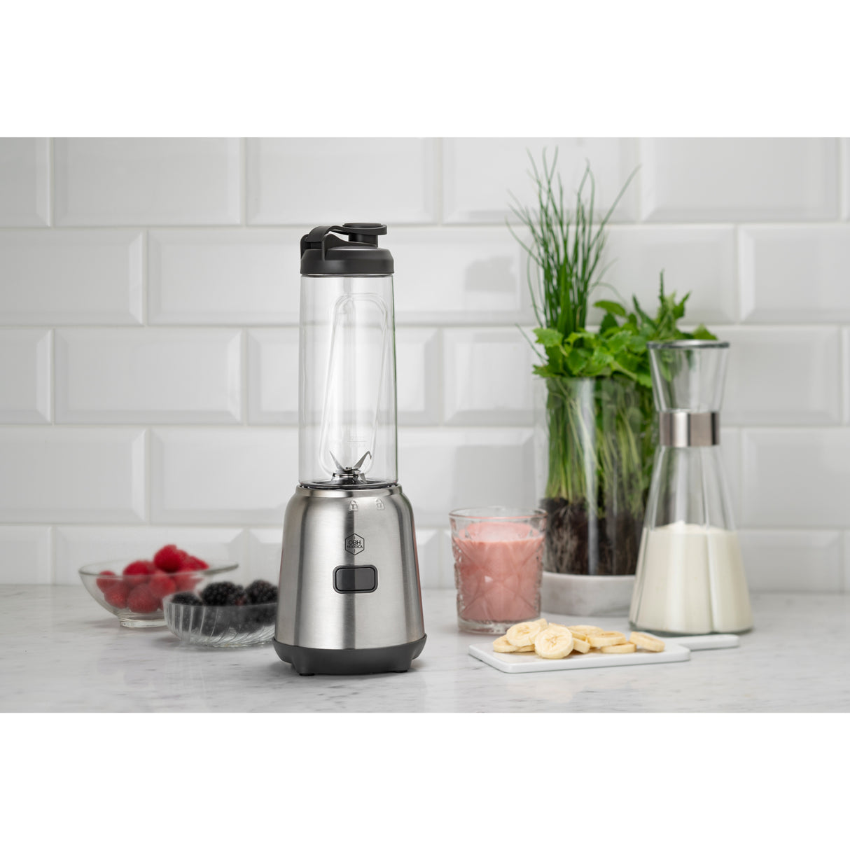 Obh Nordica Mix & Move Blender 2 x 0,6l. 300 W LH15FDS0