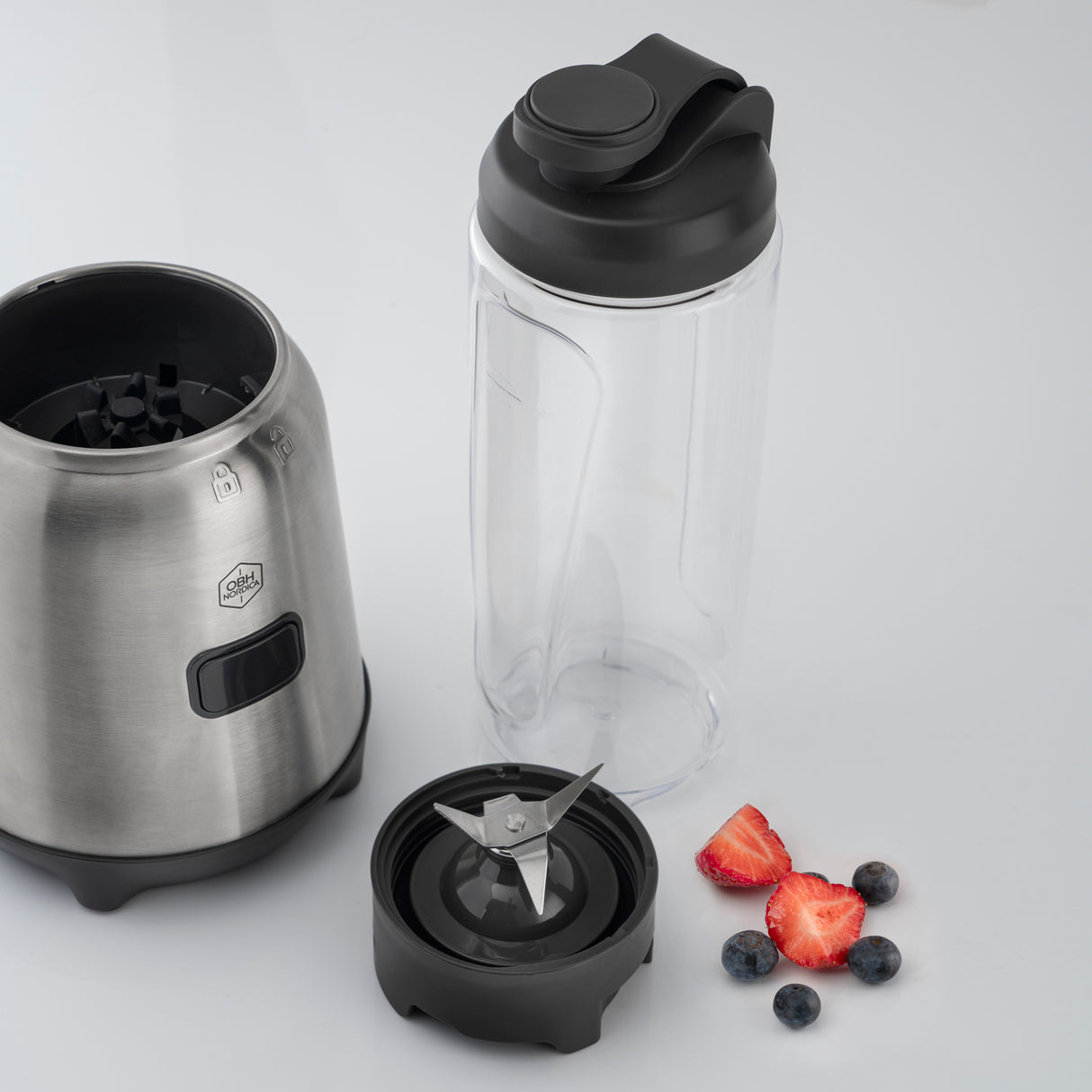 Obh Nordica Mix & Move Blender 2 x 0,6l. 300 W LH15FDS0