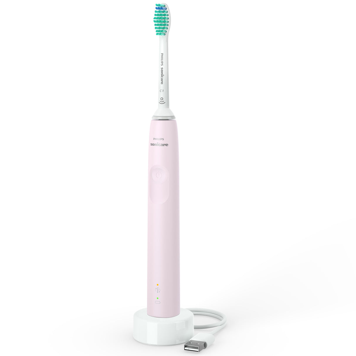 Philips Eltandborste Rosa + resefodral HX3673/11