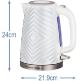 Russell Hobbs Vattenkokare Groove Kettle White 26381-70