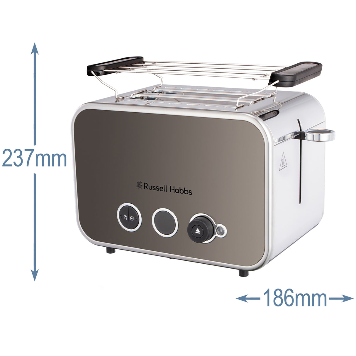 Russell Hobbs Brödrost Distinctions 2S Toaster Titanium 26432-56