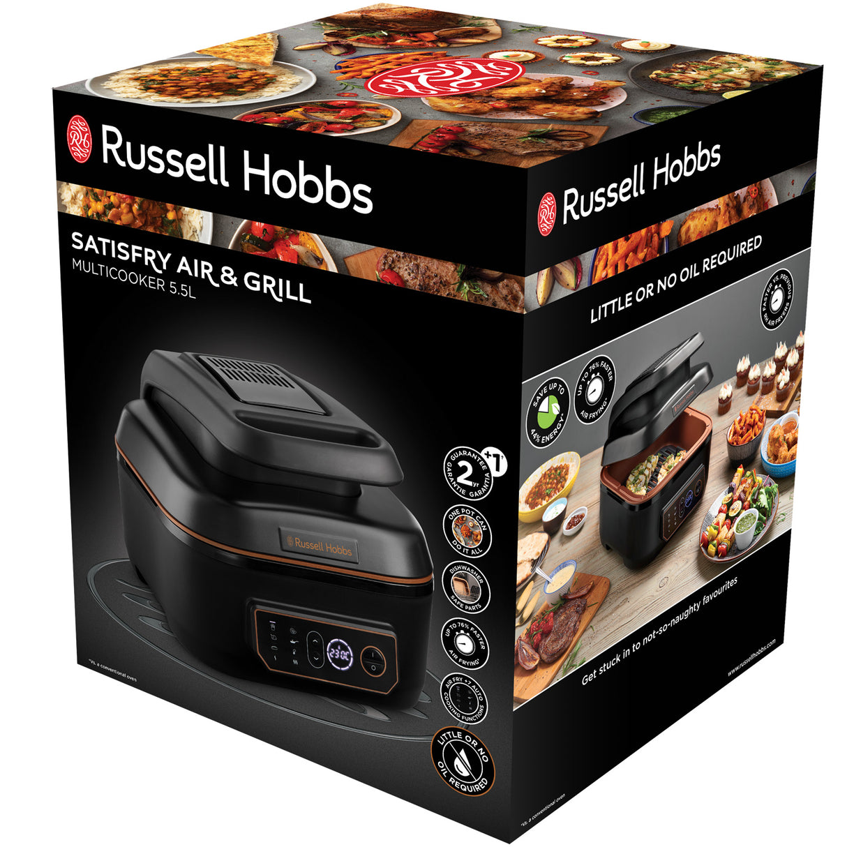 Russell Hobbs Satisfry Air & Grill Multicooker 5,5L 1745W - 26520-56