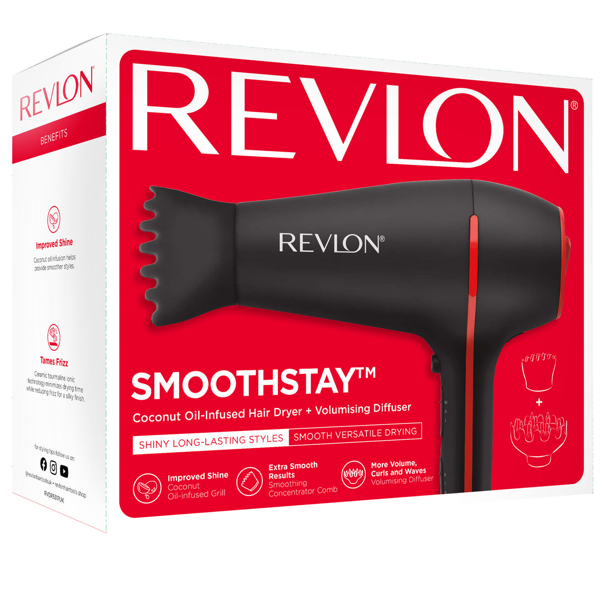 Revlon Hårfön Smoothstay RVDR5317