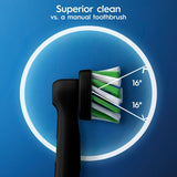 Oral B Borsthuvud Cross Action Black 3st