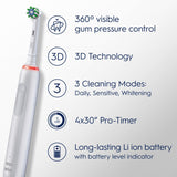 Oral B Eltandborste Pro3 Duo Black / White