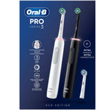 Oral B Eltandborste Pro3 Duo Black / White