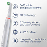 Oral B Eltandborste Pro3 White + Extra Refill