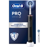 Oral B Eltandborste Pro3 Black + Extra Refill