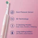 Oral B Eltandborste Pro1 Pink + Extra Refill