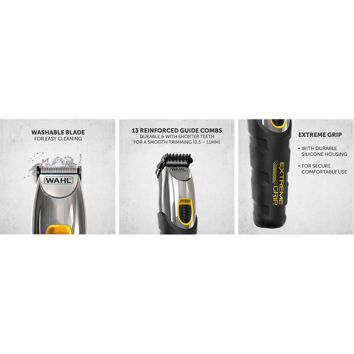 Wahl Skäggtrimmer Extreme Grip - NO-Slip