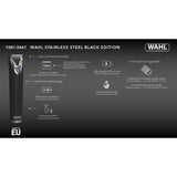 Wahl Stainless Steel Pro IPX7 BLACK EDITION 1081