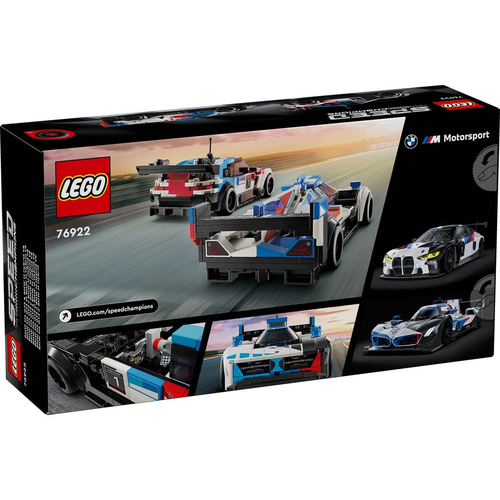 LEGO Speed Champions - BMW M4 GT3 och BMW M Hybrid V8 racerbilar 76922