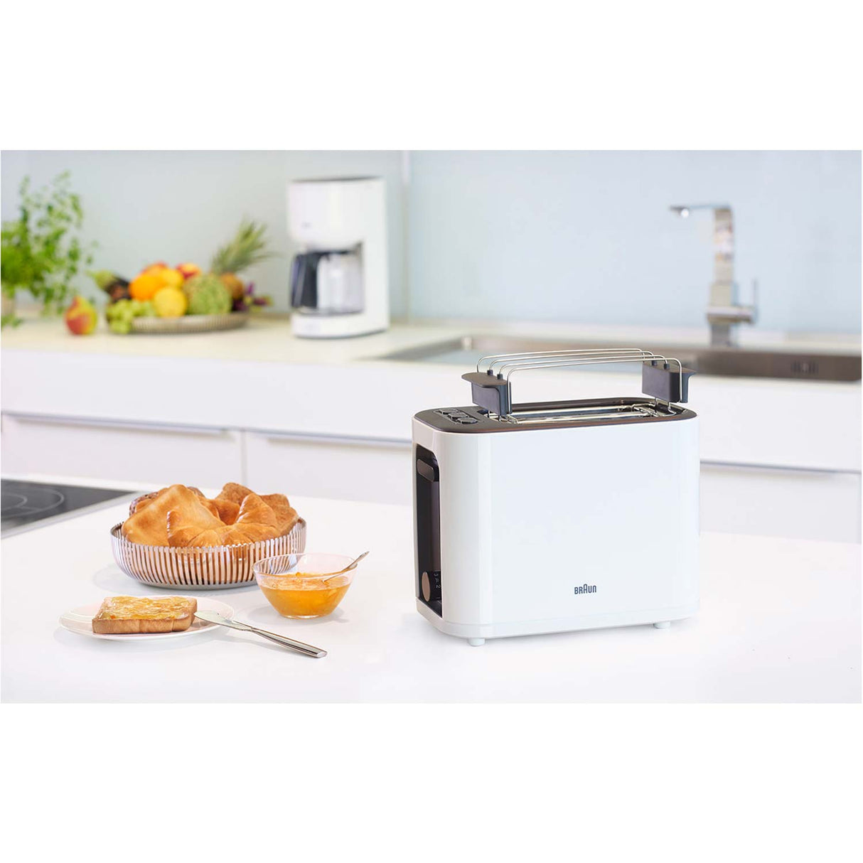 Braun Brödrost HT3010WH PurEase 2skivors