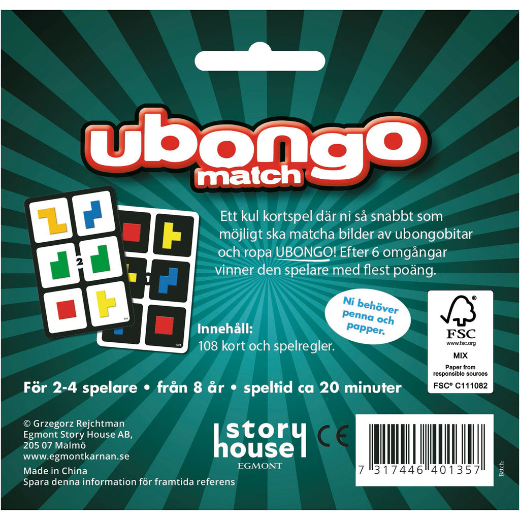 KÄRNAN Ubongo Match