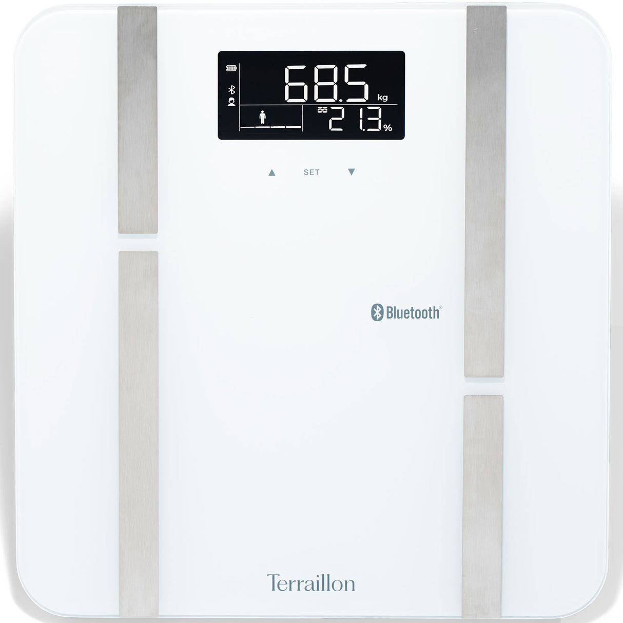 Terraillon Personvåg X-LINE Bluetooth Ultraslim 18mm