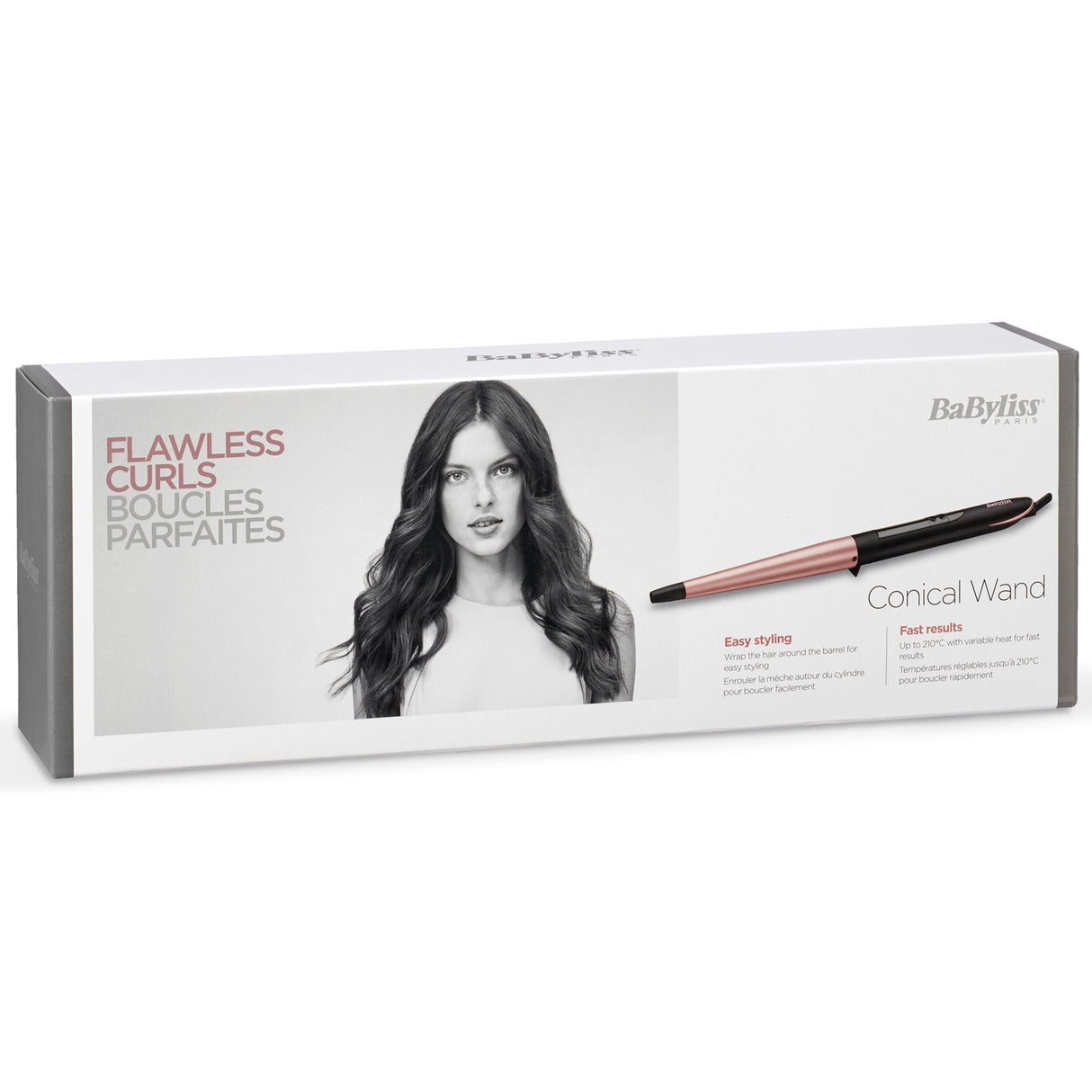 Babyliss Locktång Flawless Curls Conical Wand C454E